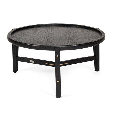 Ronan Teal Coffee Table - 0.8m - Black