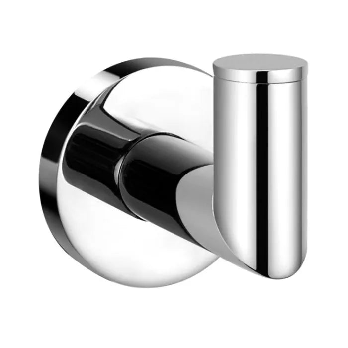 RONDO Chrome Single Robe Hook