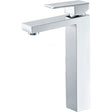 Rosa Rectangle Handle High Rise Basin Mixer Lead Free