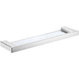 Rosa Shelf Glass (Chrome)