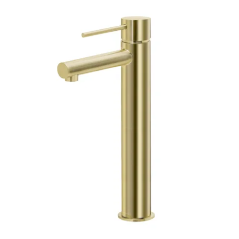 ROUL Tall Basin Mixer - Brushed Gold