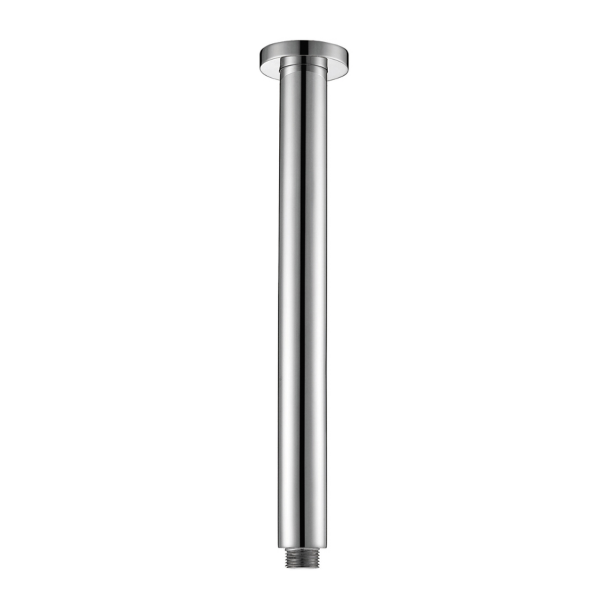 Round Vertical Shower Arm 300mm