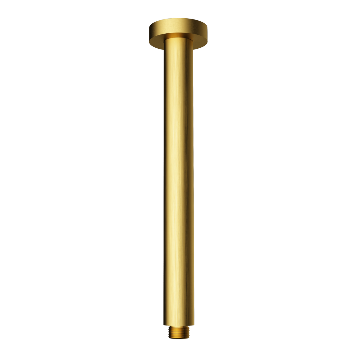 Round Vertical Shower Arm 300mm