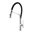 Round Pull Out Kitchen Sink Mixer Tap - Chrome