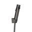Round ABS Toilet Bidet Spray Kit With Stainless Steel Hose - Brushed Gun Metal