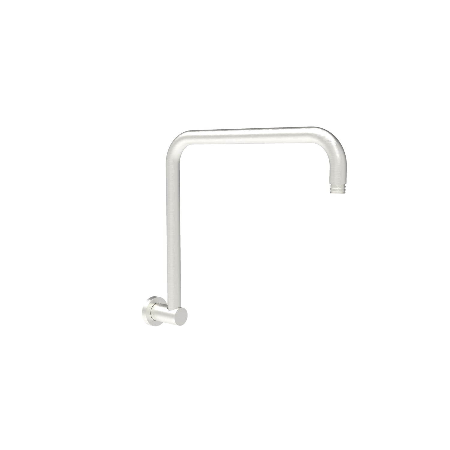 Round Shower Arm High Rise Brushed Nickel