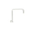 Round Shower Arm High Rise Brushed Nickel