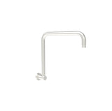 Round Shower Arm High Rise Brushed Nickel