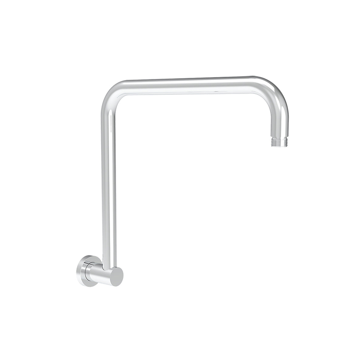 Round Shower Arm High Rise Chrome