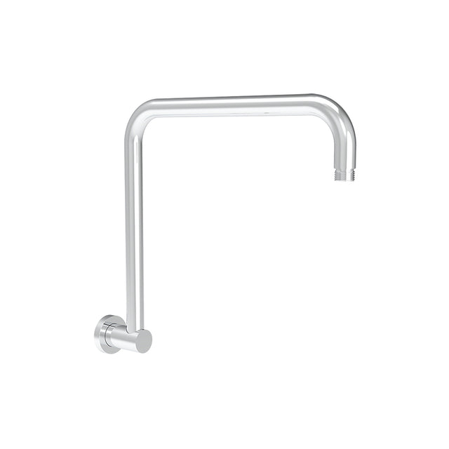Round Shower Arm High Rise Chrome