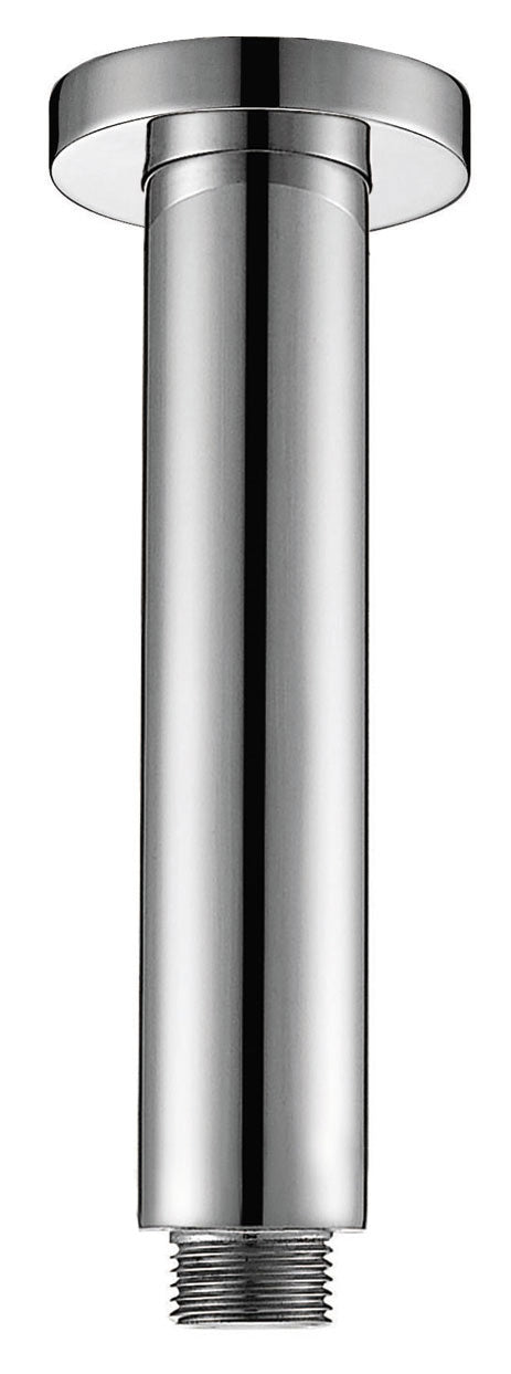 Round Shower Arm Vertical 100mm Chrome