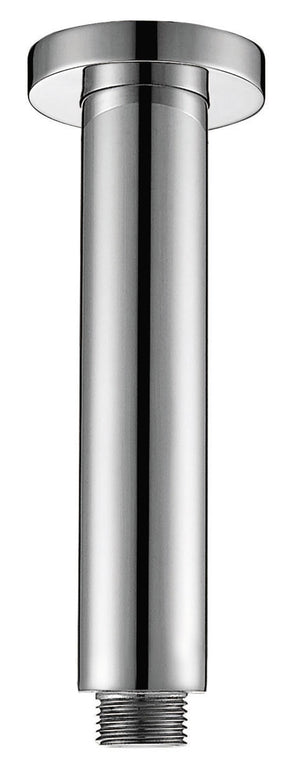 Round Shower Arm Vertical 100mm Chrome