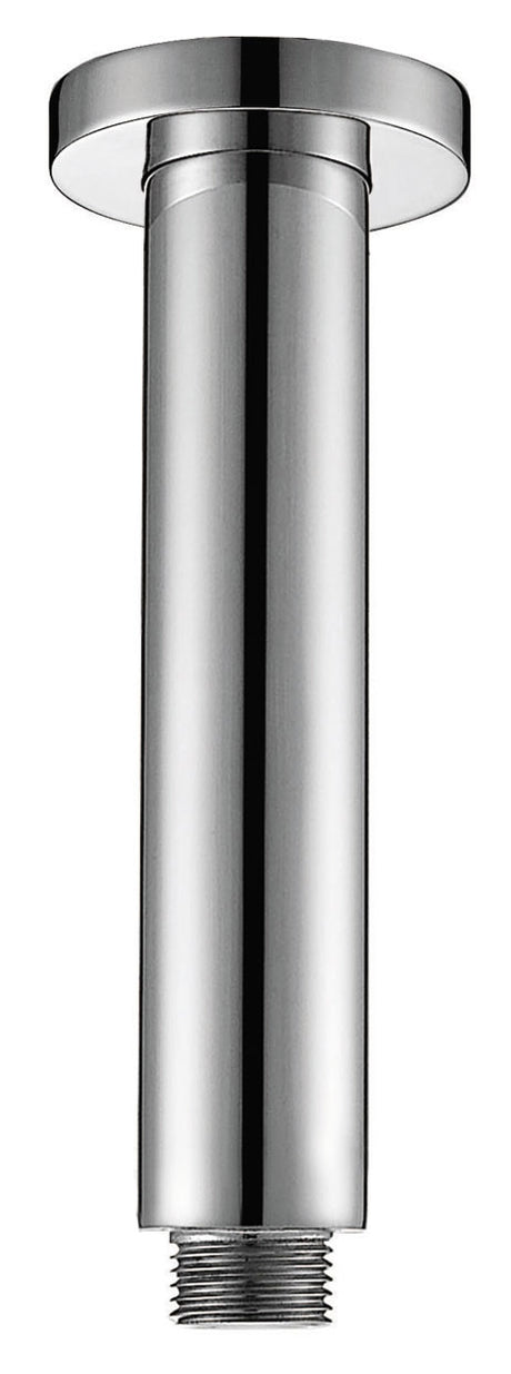 Round Shower Arm Vertical 100mm Chrome