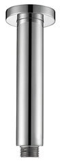 Round Shower Arm Vertical 100mm Chrome