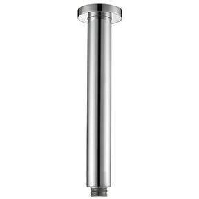 Round Shower Arm Vertical 200mm Chrome