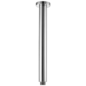 Round Shower Arm Vertical 600mm Chrome