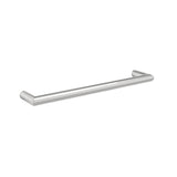 Round Single Bar Polished Heated Towel Rail - 450mm - 14Watts