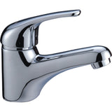 Ruby Slim Rectangle Handle Basin Mixer 35 mm Lead Free Chrome