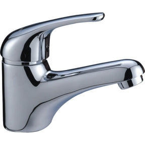 Ruby Slim Rectangle Handle Basin Mixer 35 mm Lead Free Chrome