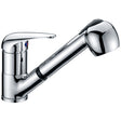 Ruby Slim Rectangle Handle Pull-Out Sink Mixer Lead Free Chrome
