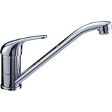 Ruby Slim Rectangle Handle Sink Mixer 35 mm Lead Free Chrome