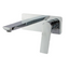 RUSHY Square Wall Mixer With Spout - Chrome