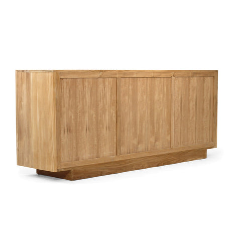 Ryan Teak Six Door Sideboard - Natural 1.93m