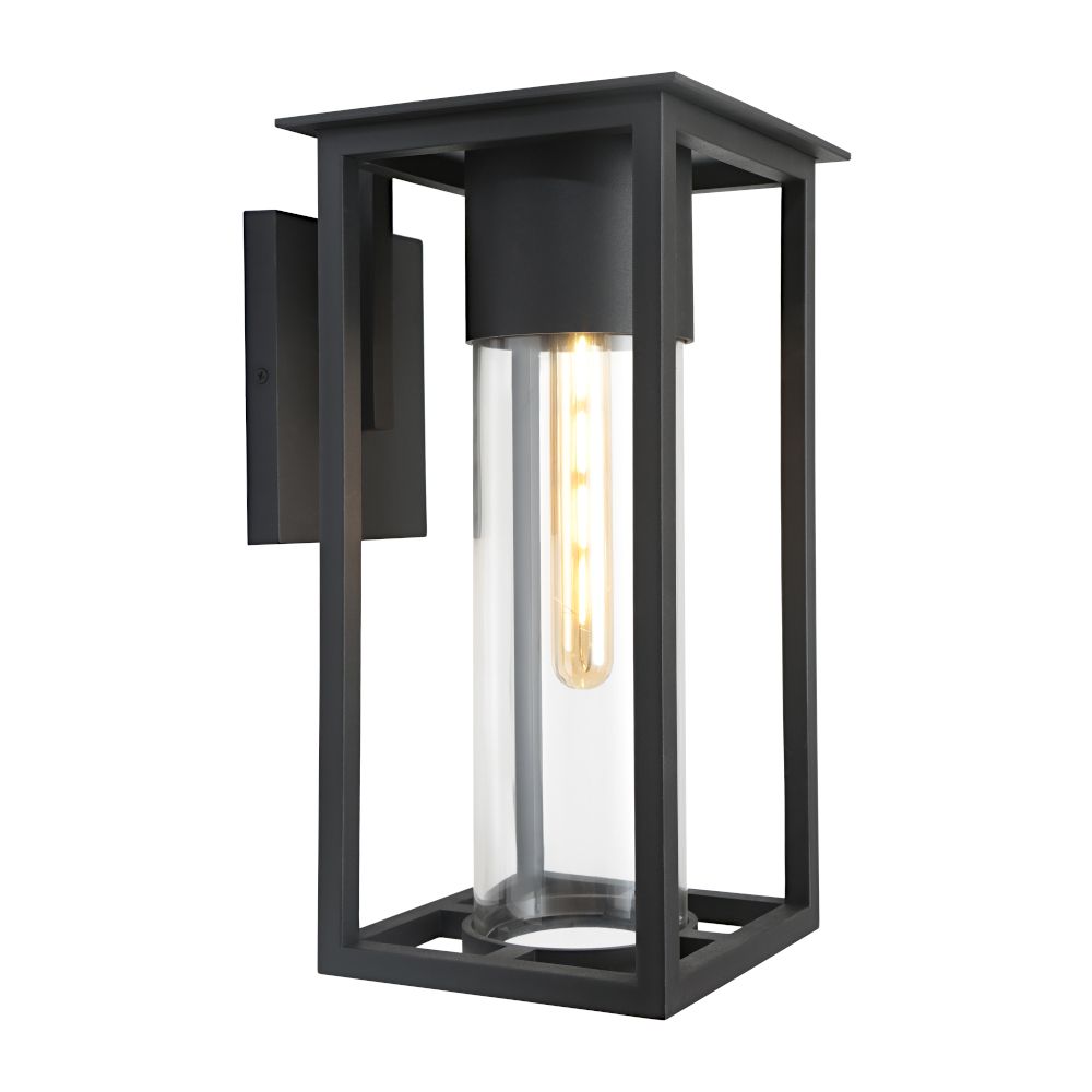 Ryde Exterior Wall Light Black IP43