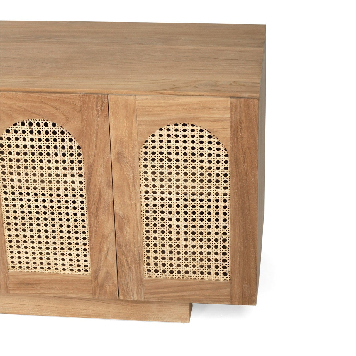 Ryder Eight Door Mahogany Entertainment Unit - Natural -2.57m