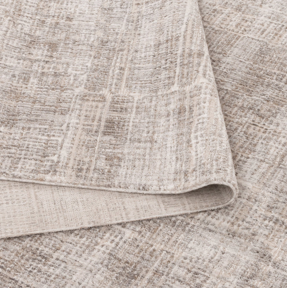 Solenne Beige Abstract Rug - S500
