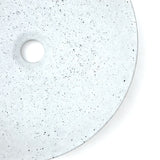 SASSO 40 Countertop Basin Speckled White (Round: 400x400x140)