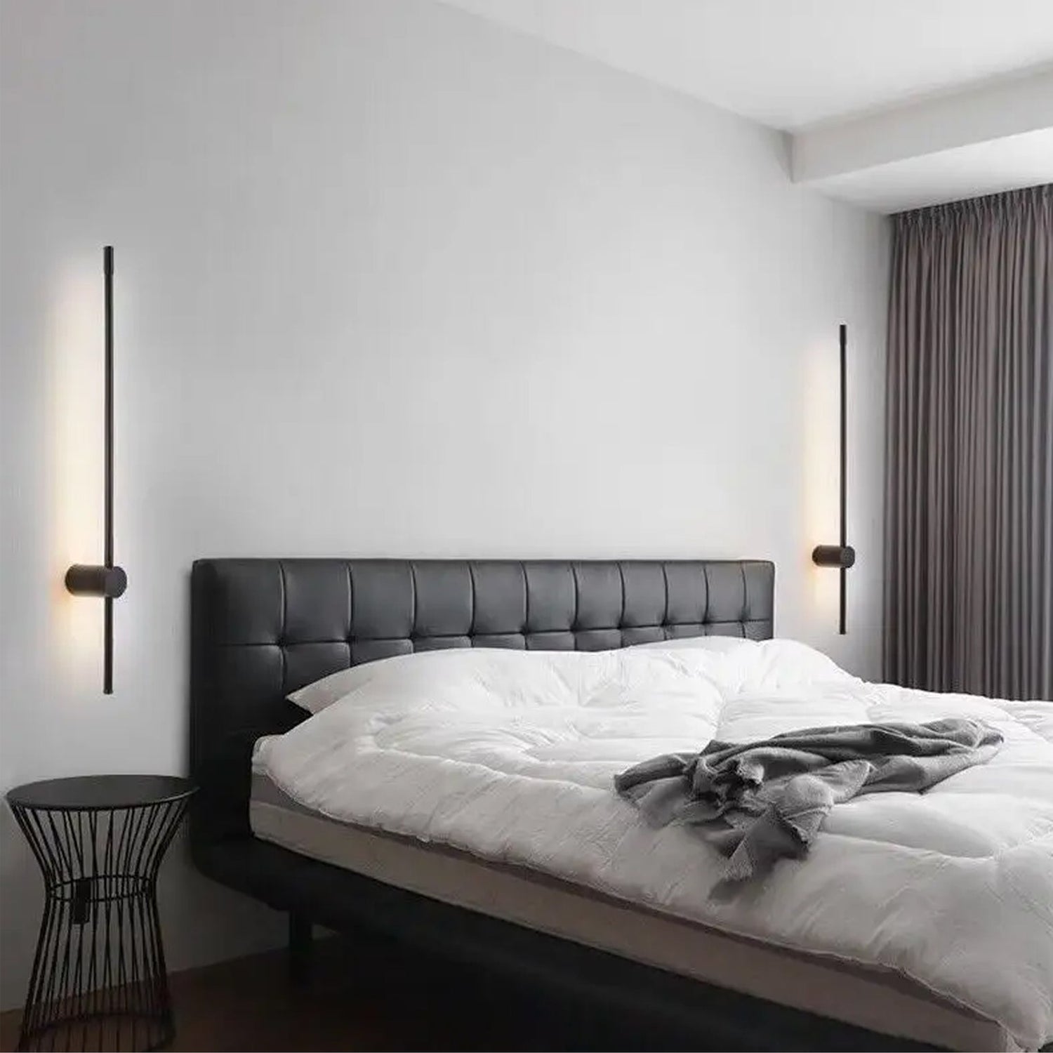 SABER: Interior Linear LED Dual-CCT Wall Lights (Black/ White)