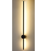 SABER: Interior Linear LED Dual-CCT Wall Lights (Black/ White)