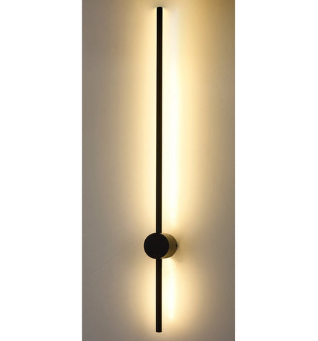 SABER: Interior Linear LED Dual-CCT Wall Lights (Black/ White)