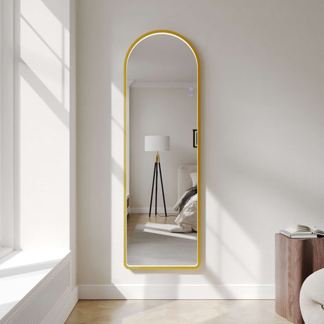 SAGA LED Freestanding Arch Mirror 500×1600mm 