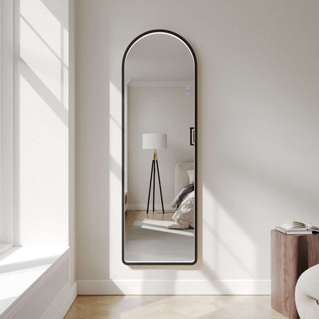 SAGA LED Freestanding Arch Mirror 500×1600mm 