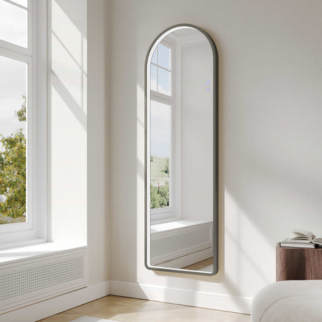 SAGA LED Freestanding Arch Mirror 500×1600mm 