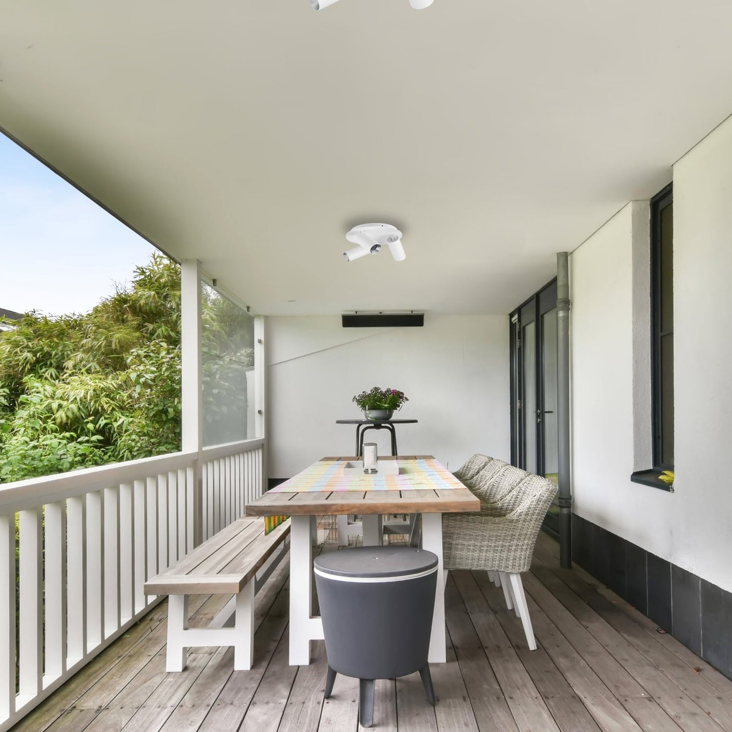 SAKUP: Exterior GU10 Adjustable Ceiling Spot Lights IP54