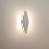 SANTIAGO: City Series LED Tri-CCT Interior Oval Dimmable Wall Light (White)