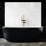 SAPPHIRE BLACK Freestanding Bathtub Overflow 1650mm