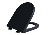Veda Tornado Wall Faced Floor Gloss Black Toilet