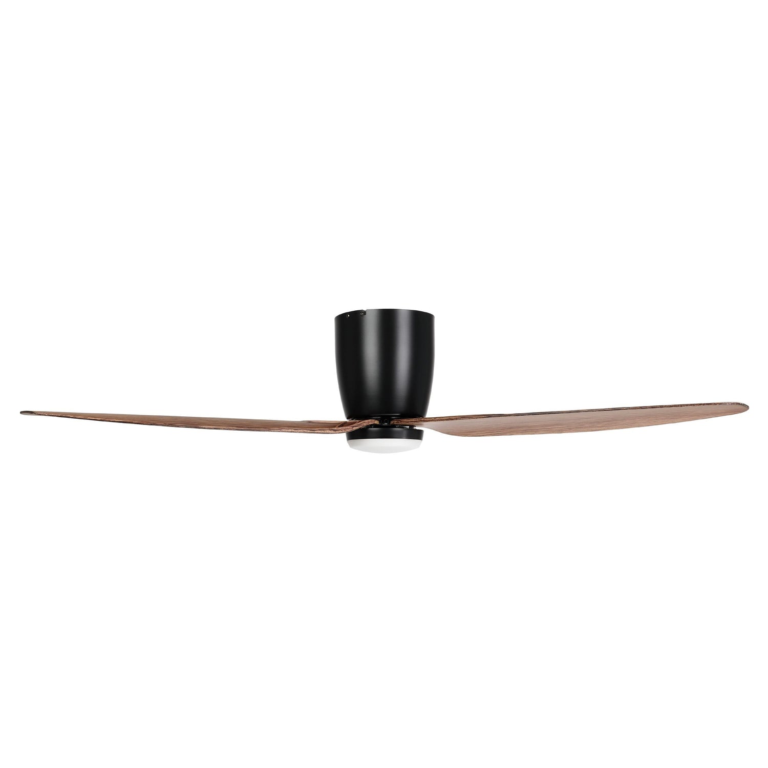 SEACLIFF 44 DC Hugger Ceiling Fan with LED Light Matte Black