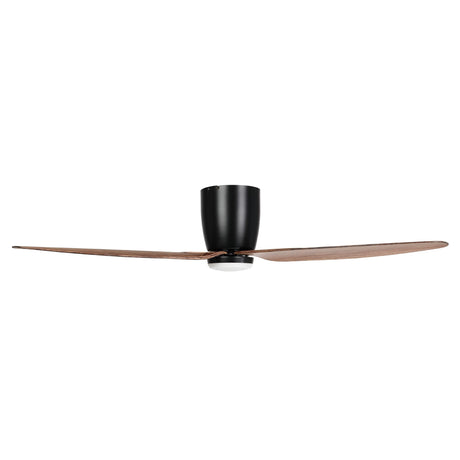 SEACLIFF 44 DC Hugger Ceiling Fan with LED Light Matte Black