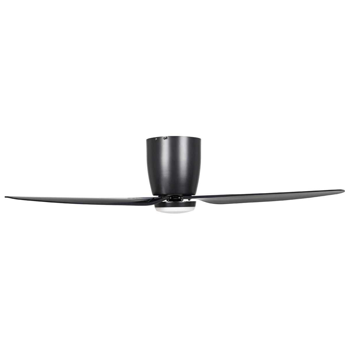 SEACLIFF 44 DC Hugger Ceiling Fan with LED Light Matte Black