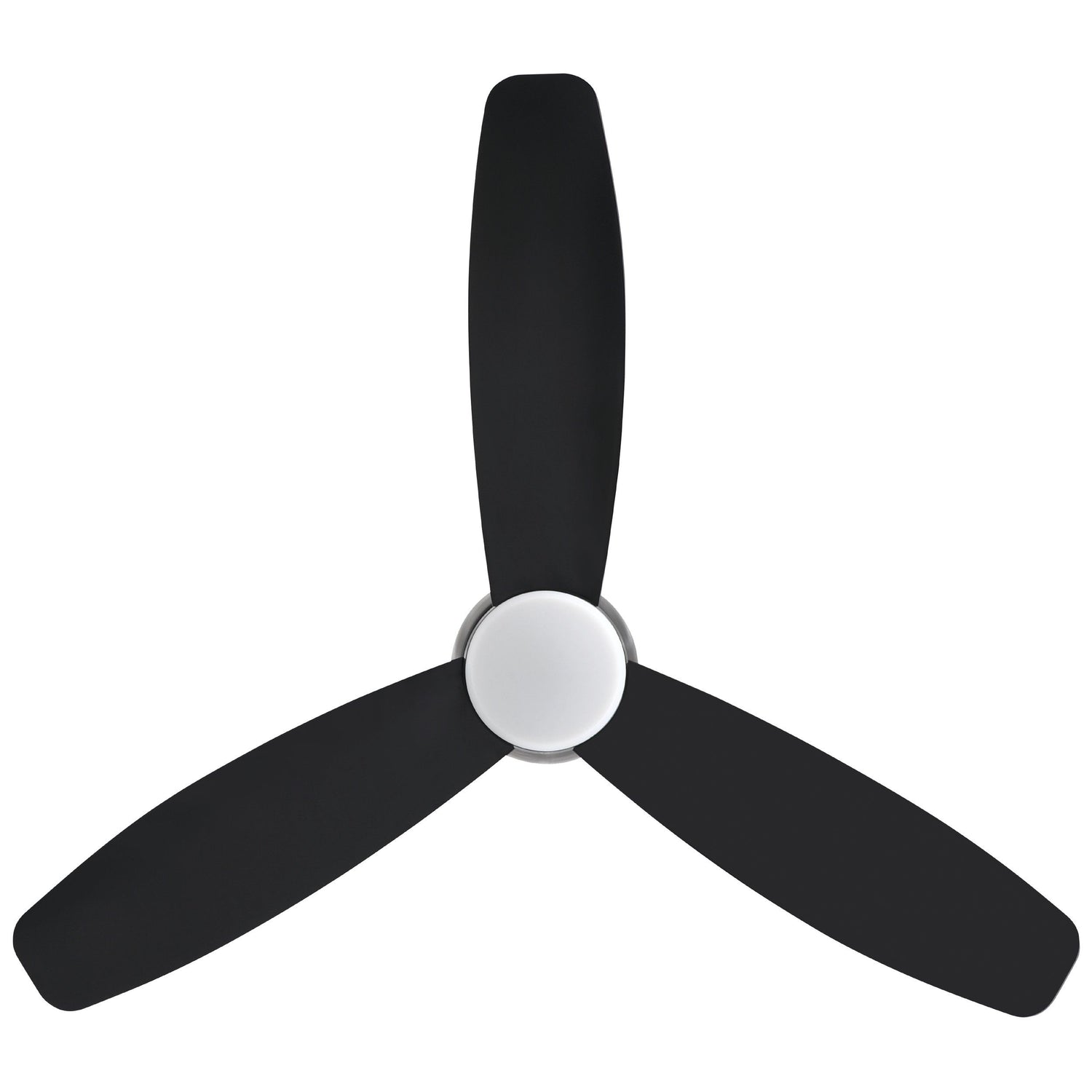 SEACLIFF 44 DC Hugger Ceiling Fan with LED Light Matte Black