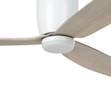 SEACLIFF 44 DC Hugger Ceiling Fan with LED Light Matte White