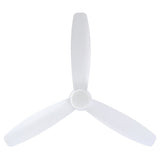 SEACLIFF 44 DC hugger ceiling fan with LED light White