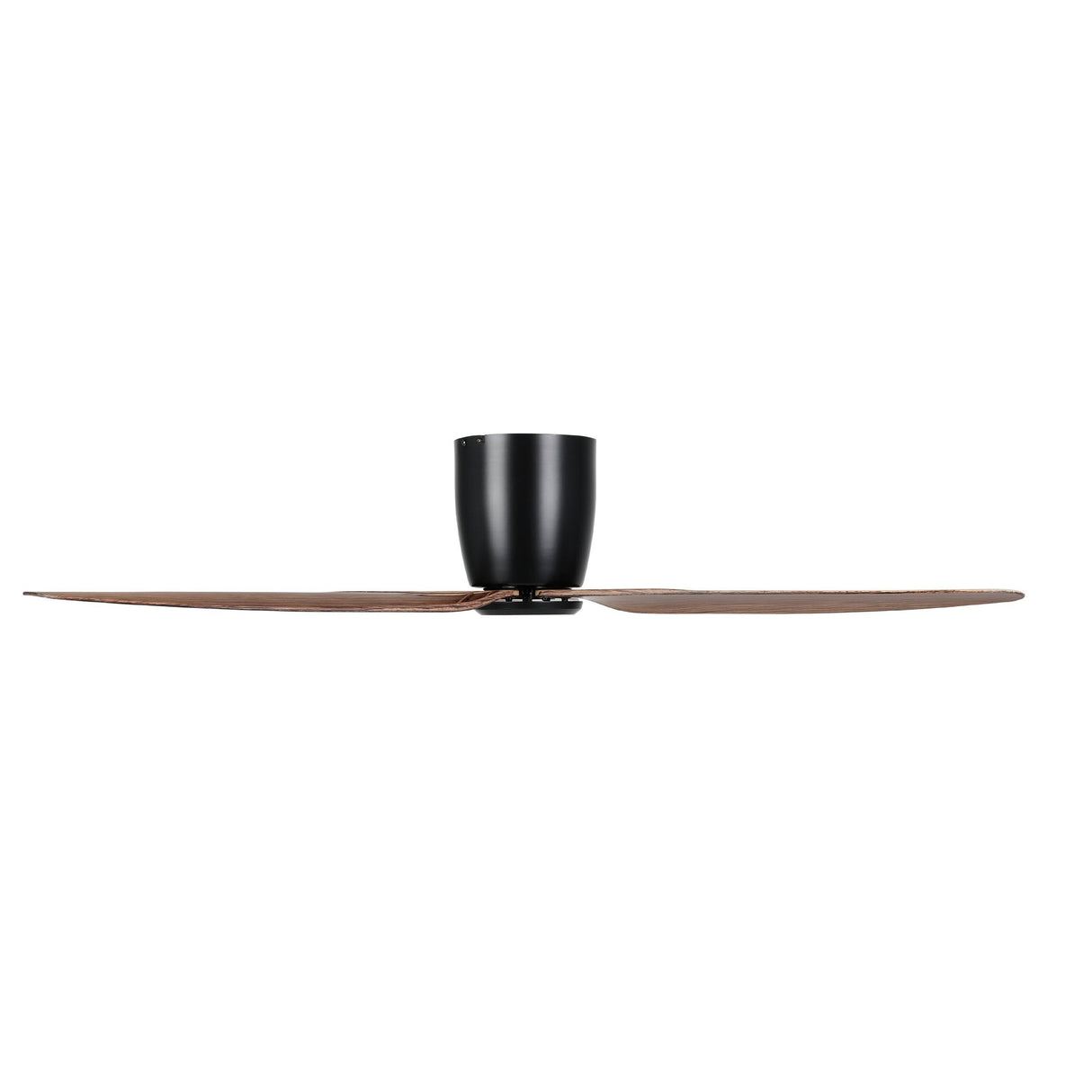 SEACLIFF 52 DC Hugger Ceiling Fan Light Walnut