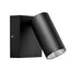 SEC: Surface Mounted LED Tri-CCT Single Adjustable Wall/Pillar Light (Matte Black/ Matte White/ Titanium ) IP65