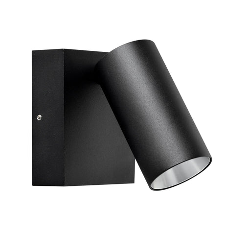 SEC: Surface Mounted LED Tri-CCT Single Adjustable Wall/Pillar Light (Matte Black/ Matte White/ Titanium ) IP65
